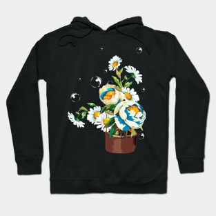 flowers painting Hoodie